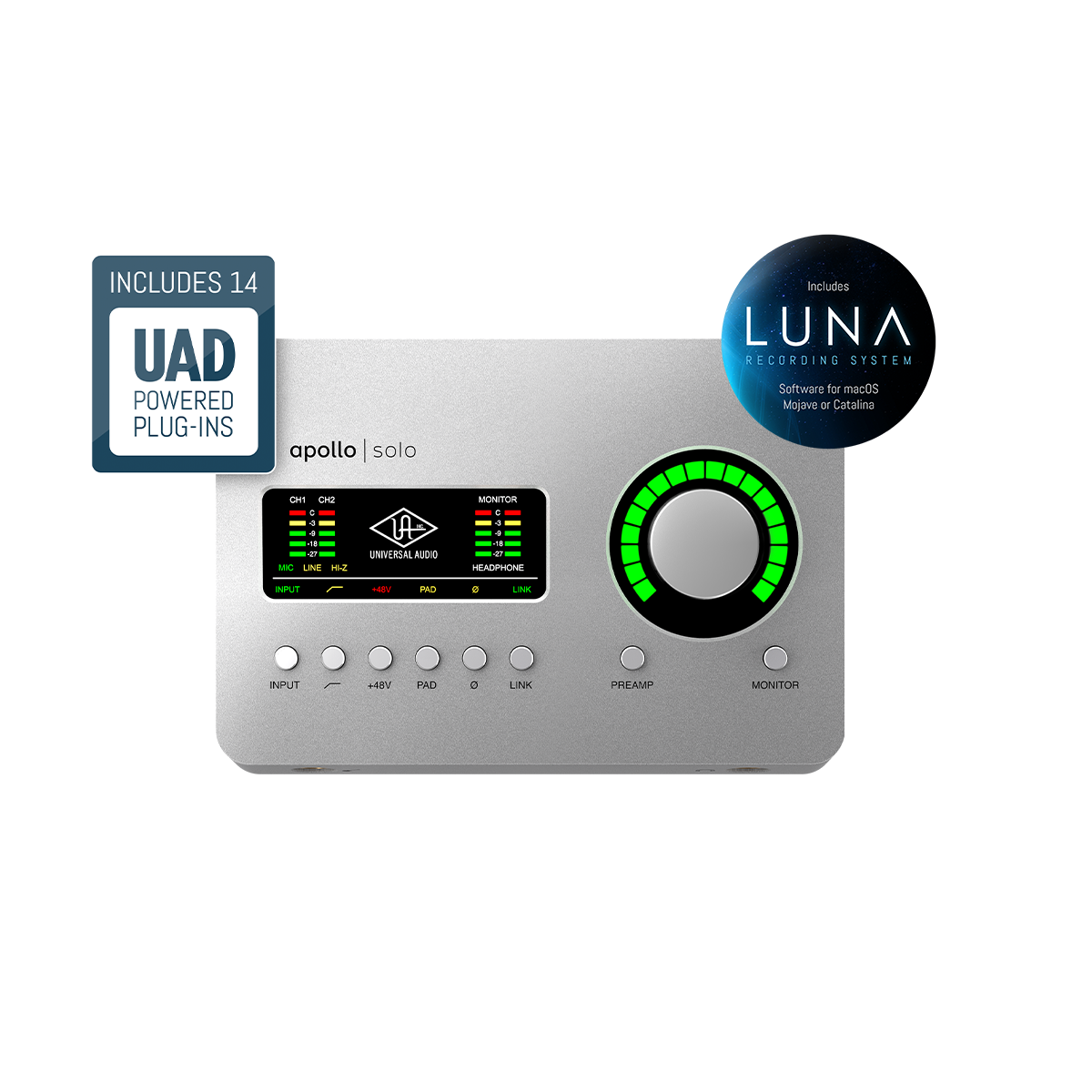 Universal Audio Apollo Solo Thunderbolt [Heritage Edition]